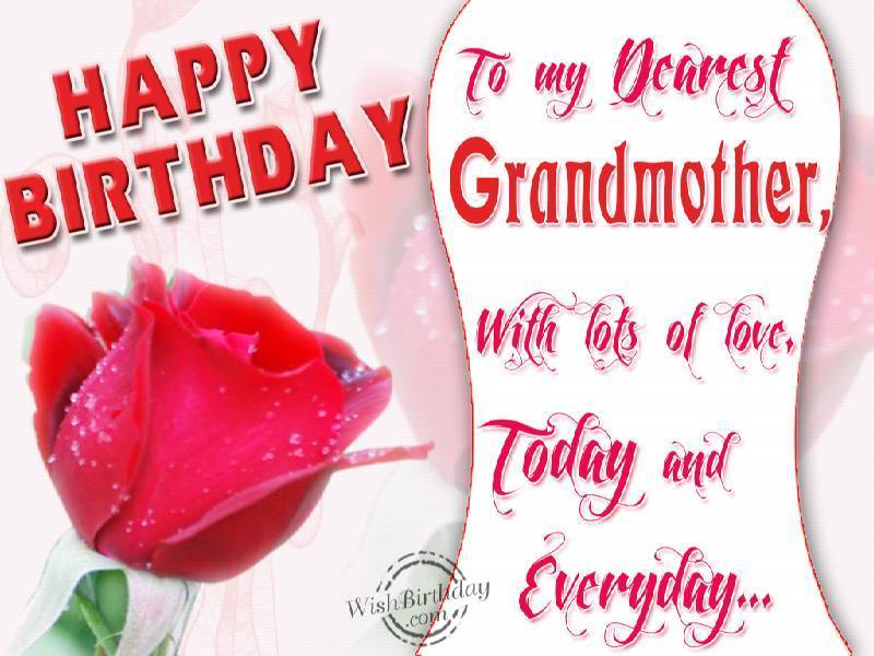 Birthday Wishes For Grandma