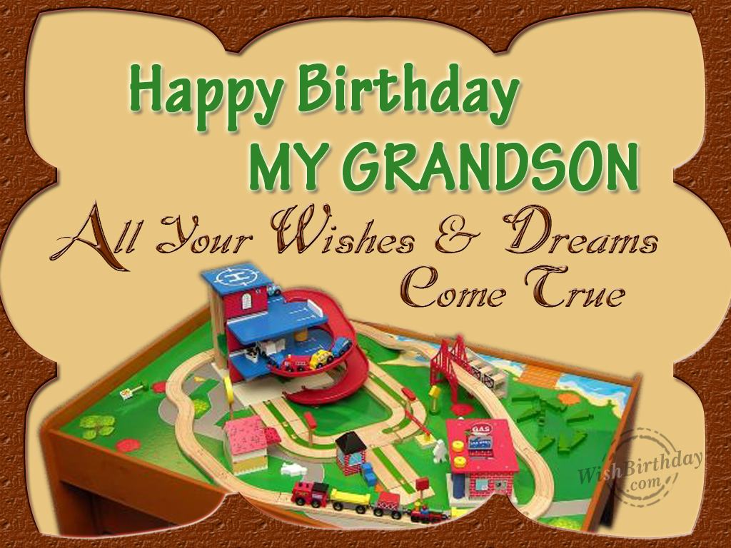 Birthday Wishes For Grandson