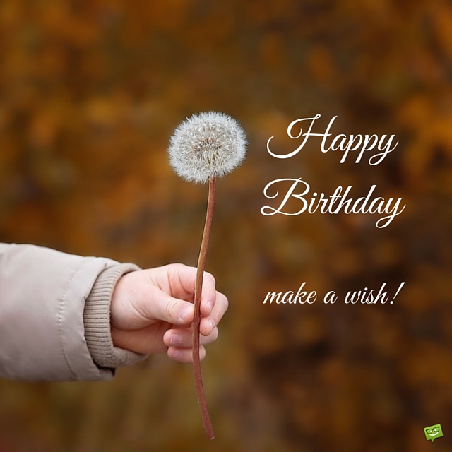 Make A Wish Birthday