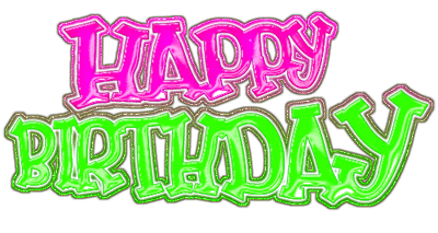 Beautiful Birthday-Glitering Image