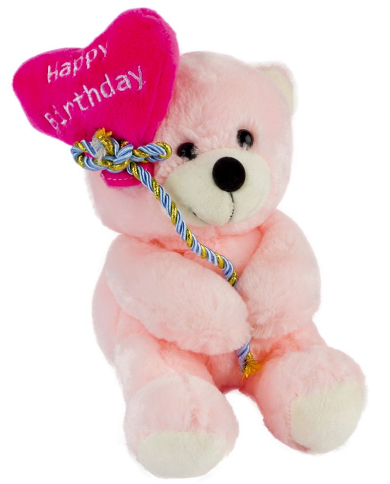 Image result for pink happy birthday with teddy images