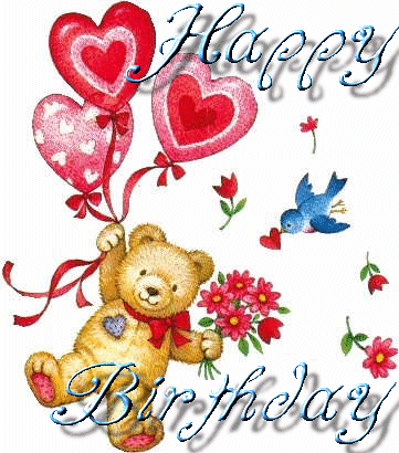 Cute Teddy Wishing You Birthday!