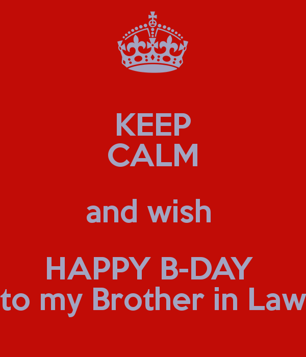 Happy B-Day To My Brother In Law!-wb805