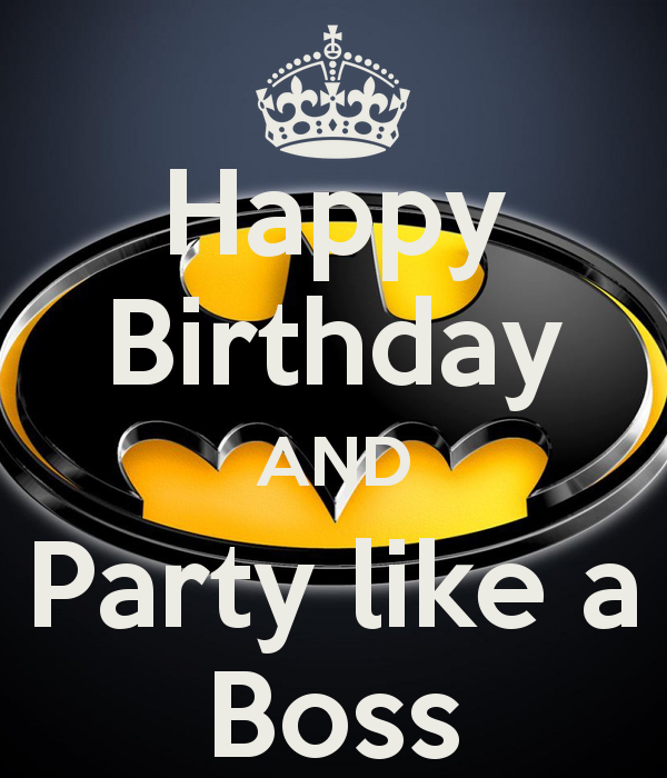 Happy Birthday And Party like A Boss-wb1102