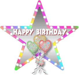 Happy Birthday-Animated Star-wb34069