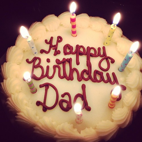 Happy Birthday Dad - Cake Pic-wb505
