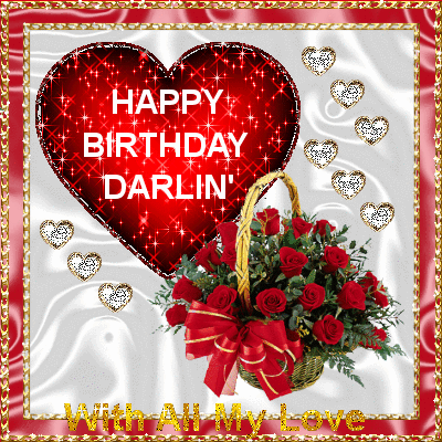 Happy Birthday Darling With All My Love-wb2510