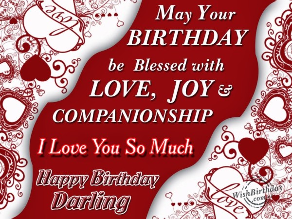 Happy Birthday Darling-wb903