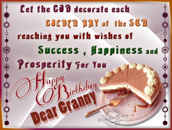 Happy Birthday Dear Granny-wb305