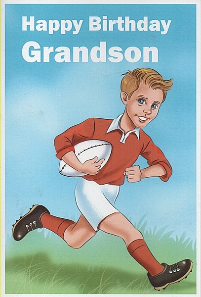 Happy Birthday Grandson - Image-wb2411