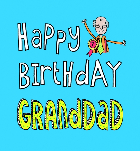 Happy Birthday Grandad-wb213