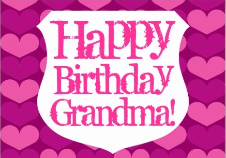 Happy Birthday Grandma - Picture-wb316