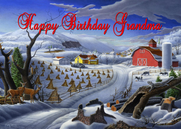 Birthday Wishes For Grandma -wb322