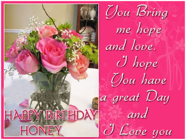 Happy Birthday Honey-wb2411