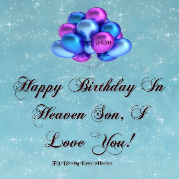 Birthday In Heaven-Son I Love You-wb2606