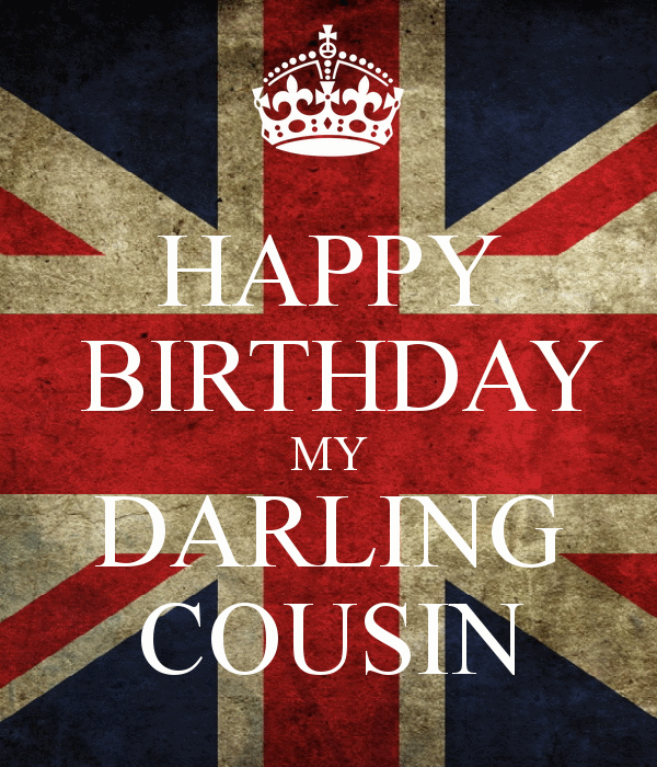 Happy Birthday My Darling Cousin-wb2206