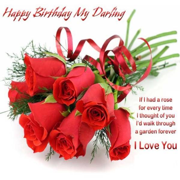 Happy Birthday My Darling-I Love You-wb2518