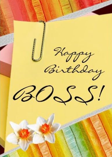 Happy Birthday My Dear Boss-wb1113