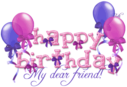 Happy Birthday My Friend!-wb01054