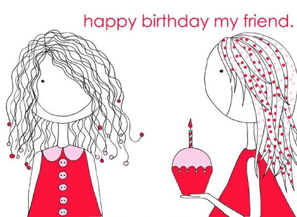 Happy Birthday My Friend-wb01055