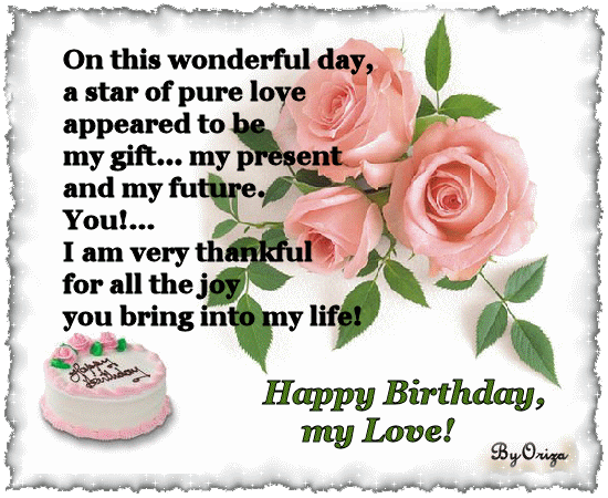 Happy Birthday My Love-wb2415