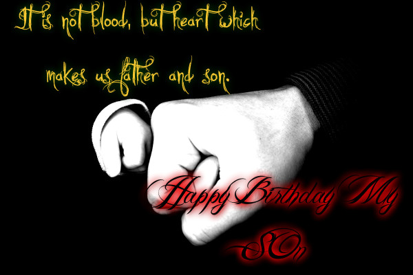 Happy Birthday My Son-wb2607