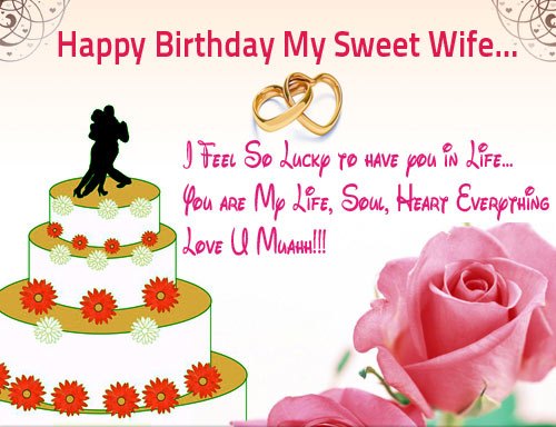 Happy Birthday My Sweet Wife-wb2417