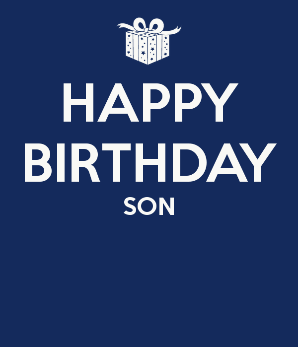 Happy Birthday Son-wb2610