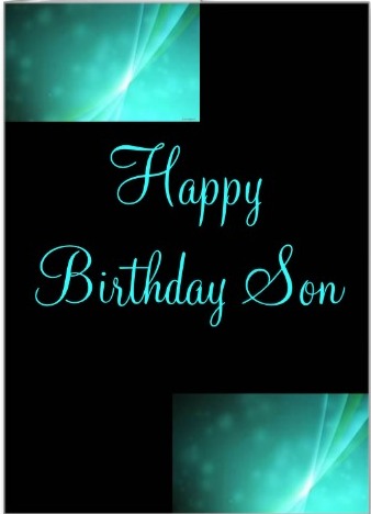 Happy Birthday Son-wb2612
