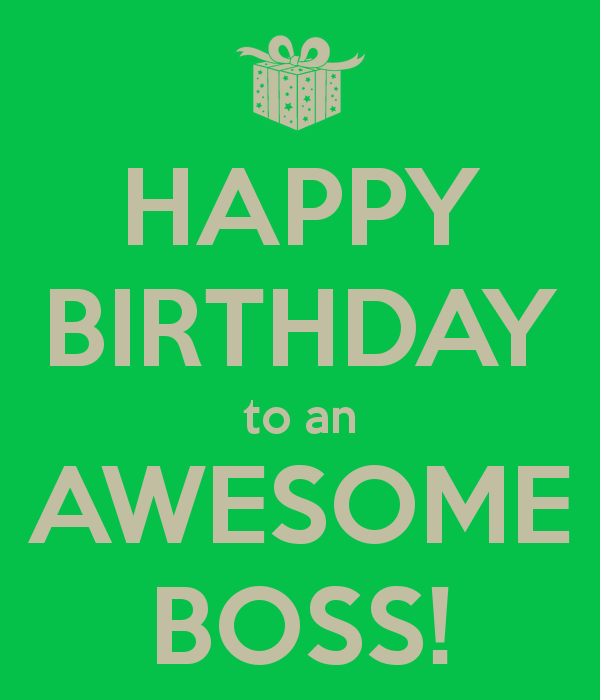 Happy Birthday To An Awesome Boss-wb1122