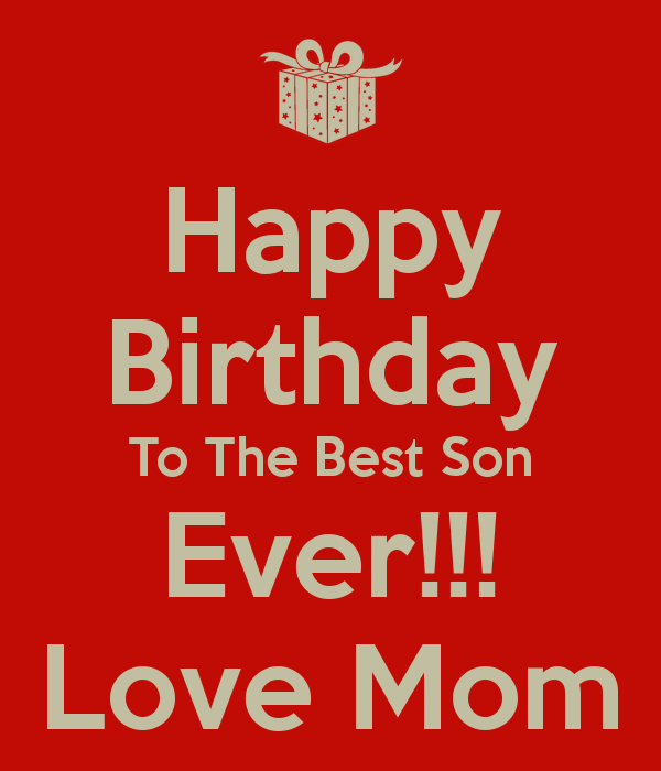 Happy Birthday To The Best Son Ever-wb2614