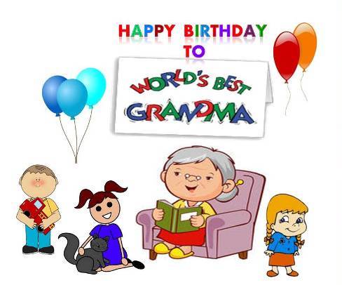 Happy Birthday To World Best Grandma-wb330