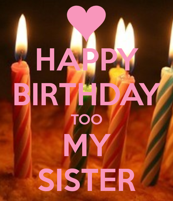 Happy Birthday To My Sister-wb2735