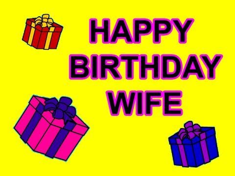 Happy Birthday Wife-wb2434