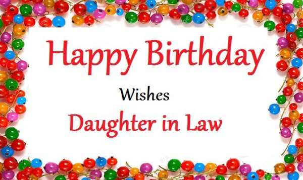 Happy Birthday Wishes For Daughter-in-Law-wb909