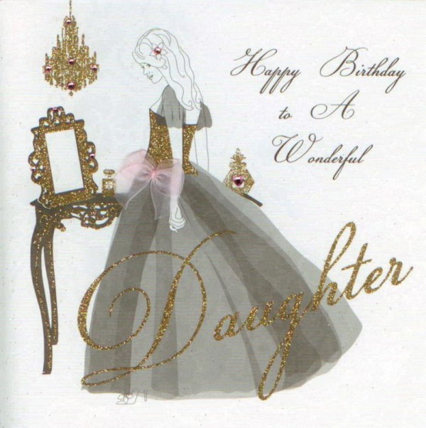 Happy Birthday Wondeful Daughter-wb721