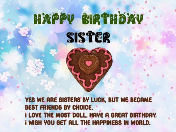 Have A Great Birthday My Sister-wb2738