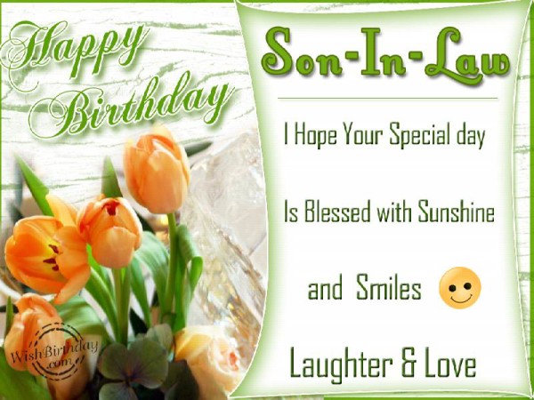 Hope Special Day Is Blessed With Sunshine-wb404