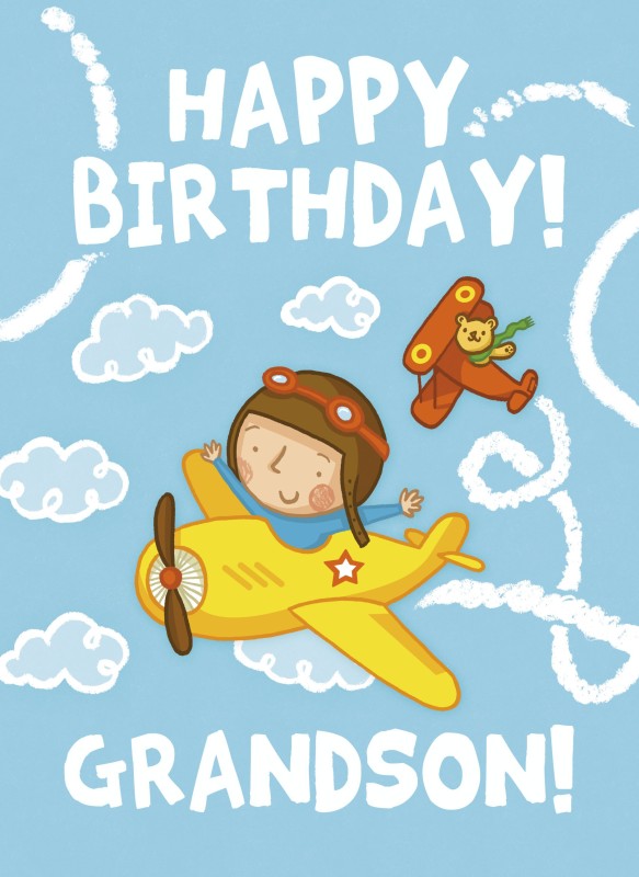 Lovely Image Of Happy Birthday Grandson-wb2428