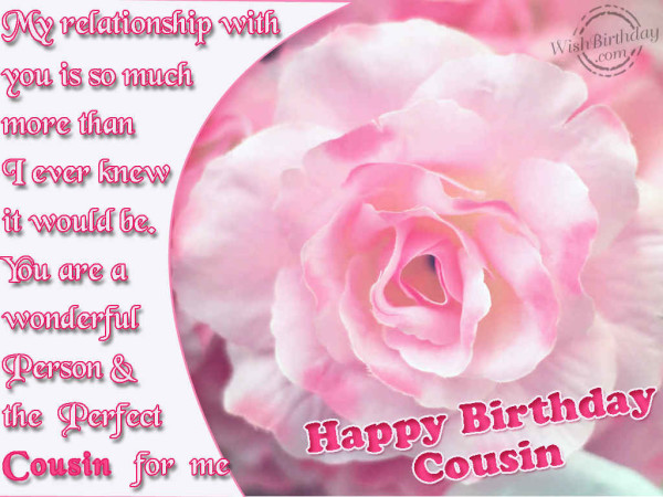 My Birthday Wishes For My Cousin-wb2217