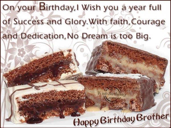 On Your Birthday-I Wish You A Year Full Of Success