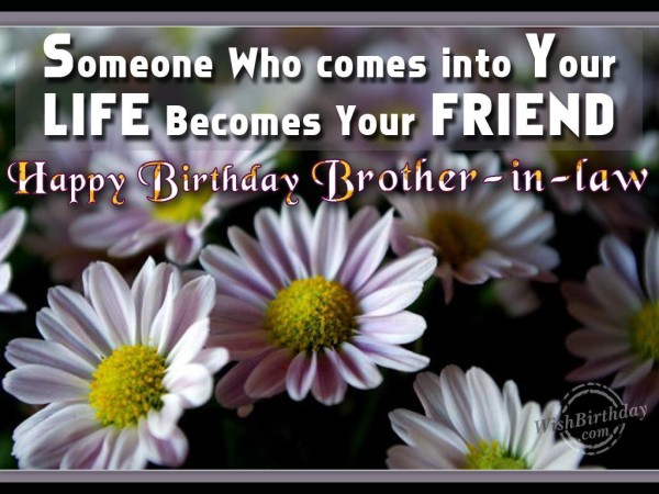 Someone Who Come Into Your Life Become Your Friend-wb817