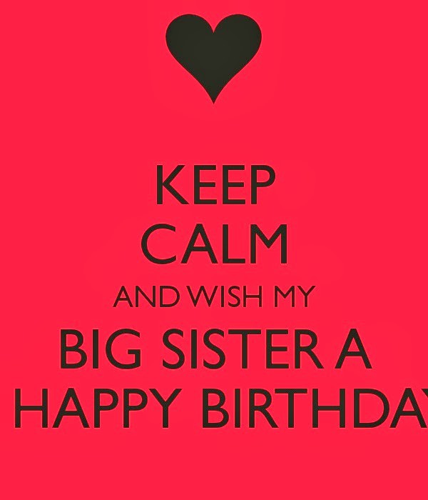 Wish My Big Sister Happy Birthday-wb2747