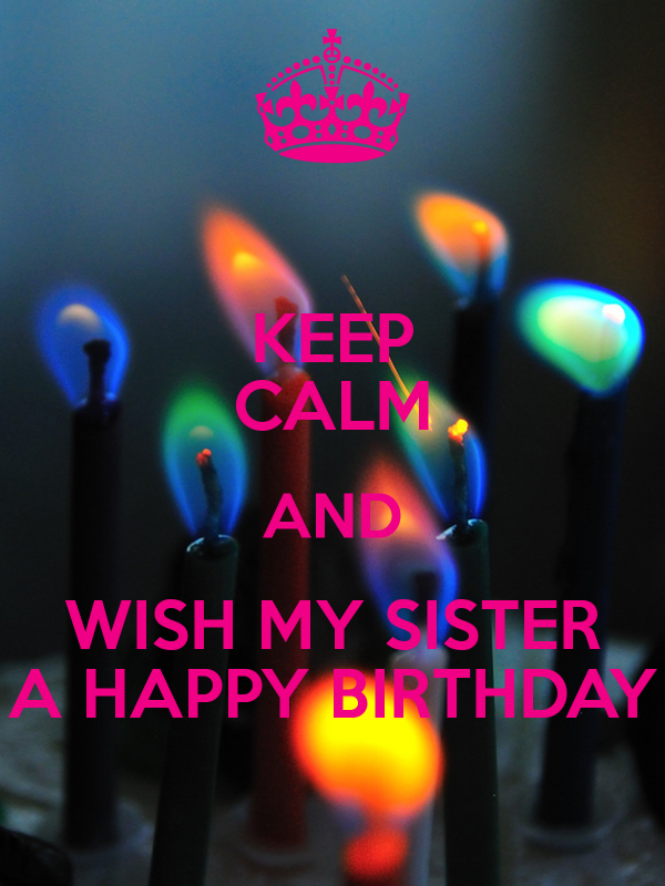 Wish My Sister A Happy Birthday-wb2749