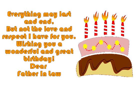Wishing You A Wonderful And Great Birthday Dear Father In Law-wb627