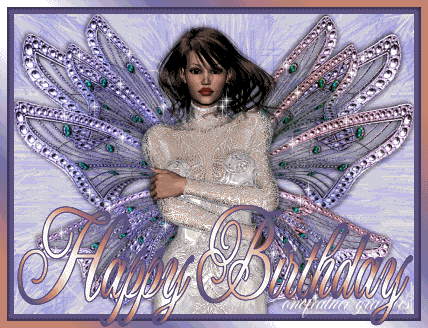 Beautiful Fairy Wishing You Happy Birthday