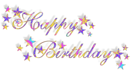 Birthday Wish- Glitter Image