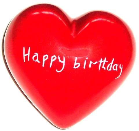 Happy Birthday-Heart Image