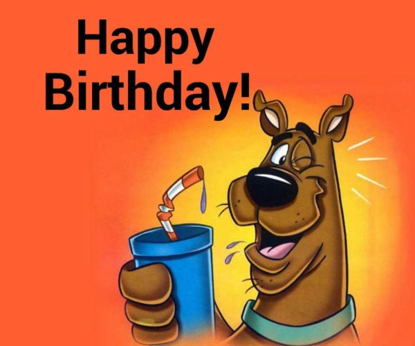 Happy Birthday-Scooby Image