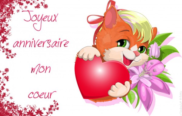 Joyeux Anniversaire Mon Coeur